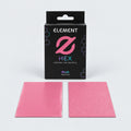 Element HEX Blush box with glossy front and textured matte back sleeves