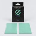 Element HEX Seafoam box with glossy front and textured matte back sleeves