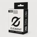 Element Shadow matte card sleeves packaging angled product photo