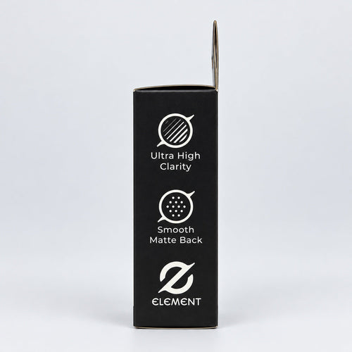 Element sleeve packaging side — Ultra High Clarity and Smooth Matte Back